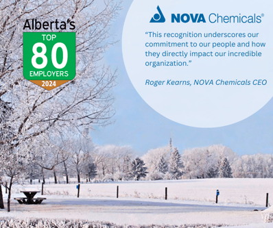 NOVA named as Top 80 Company in Alberta