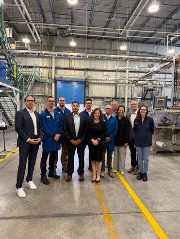 NOVA's CPA Innovation Team with Minister Schulz